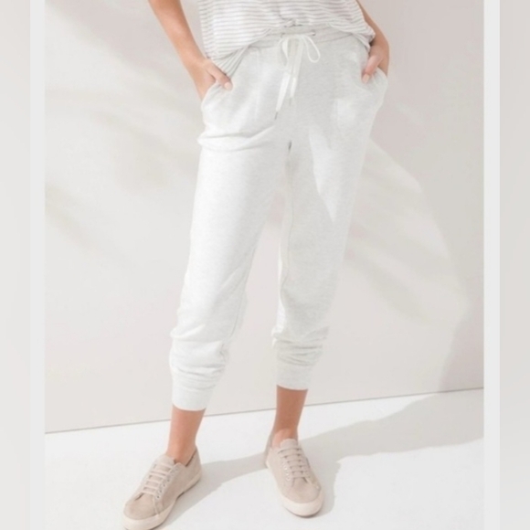 Soma Wknd Heather Crystal Rayon Lounge Jogger Pants Large Comfy - Picture 2 of 9